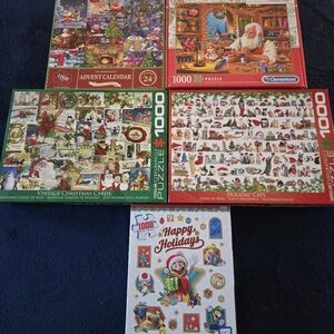 Christmas Puzzle Set